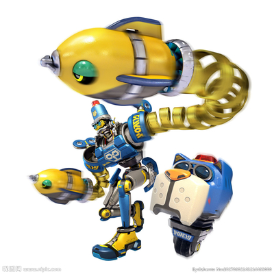 ARMS 游戲動(dòng)漫角色設(shè)計(jì)圖集 - 動(dòng)態(tài)與創(chuàng)意的視覺盛宴